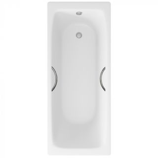 Ванна чугунная Delice Biove DLR_220509R 170x75 с ручками